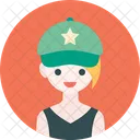 Madchen Avatar Profil Symbol