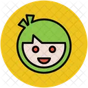 Madchen Student Avatar Symbol