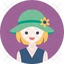 Madchen Avatar Profil Symbol