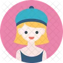 Madchen Avatar Profil Symbol