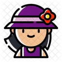 Mädchen  Symbol