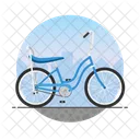 Mädchen fahrrad  Symbol