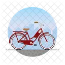 Mädchen fahrrad  Symbol