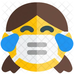 Mädchen Freude Emoji Icon