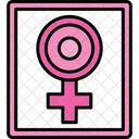 Girl Power Neonschilder Feminismus Symbol