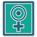 Girl Power Neonschilder Feminismus Symbol