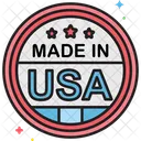 Mmade In Usa 메이드 인 USA 스티커 아이콘