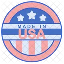 Made In Usa Sticker Label アイコン