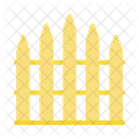 Madeira Cerca Parede Ícone