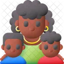 Mae Mulher Familia Ícone