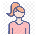 Senhora Mulher Avatar Icon