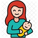 Mae E Bebe Maternidade Mae Icon