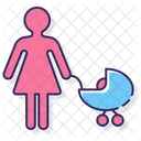 Mãe e filho  Ícone