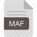 Maf Archivo Formato Icon