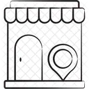 Emplacement Boutique Magasin Emplacement Icon