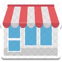 Magasin Commercial Achats En Ligne Commerce Electronique Icon