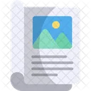 Magazine Article Journal Icon