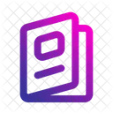 Magazine Catalog Library Icon