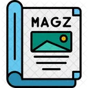 Magazine Open Pages Icon