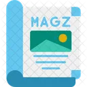 Magazine Open Pages Icon