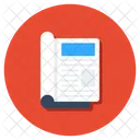 Newspaper Journal Reading Icon