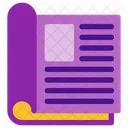 Book News Reading Icon