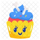 Cupcake Dulce Postre Icono