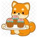 Cupcake Muffin Dulce Icono