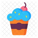 Cupcake Comida De Panaderia Comida Icono