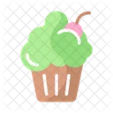 Cupcake Pastel Comida Icon