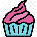 Cupcake Comida De Panaderia Comida Icono