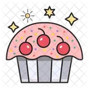 Cupcake Muffin Dulce Icono