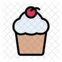 Cupcake Muffin Panaderia Icono