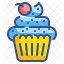 Magdalena Muffin Postre Icon