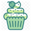 Magdalena Muffin Postre Icon