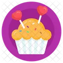 Pastel De Hadas Cupcake Postre Icono