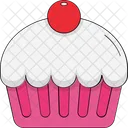 Postre Muffin Pastel De Hadas Icon