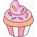 Accion De Gracias Otono Cupcake Icono