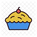 Magdalena Pastel Postre Icon