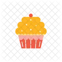 Cupcake Pastel Panaderia Icono