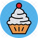 Cupcake Navidad Postre Icon