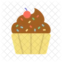 Cupcake Postre Panaderia Icono