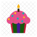 Cupcake Postre Dulce Icono