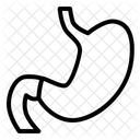 Magen Mensch Organ Symbol