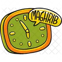 Maghrib Time Religion Muslim Icon