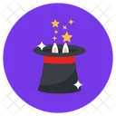 Magic Magician Hat Magic Show Icon