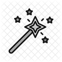 Magic Stars Stick Icon