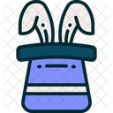 Magic Hat Rabbit Icon