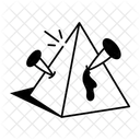 Magic Alchemy Pyramid Nailed Icon