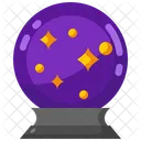 Magic Ball Witch Wizard Icon